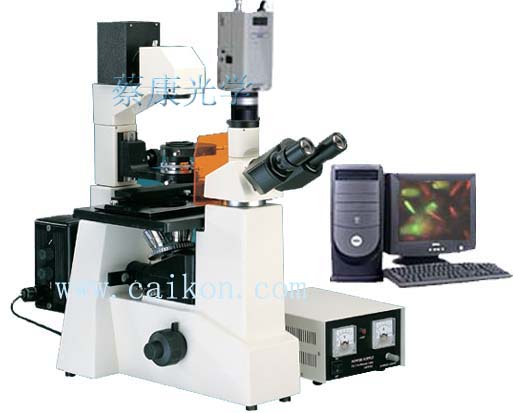 倒置显微镜-上海蔡康光学仪器厂
